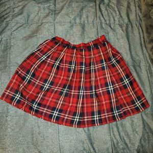 Plaid Skirt